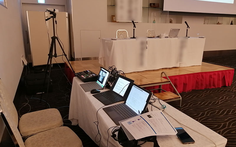 Zoomウェビナー運営大規模