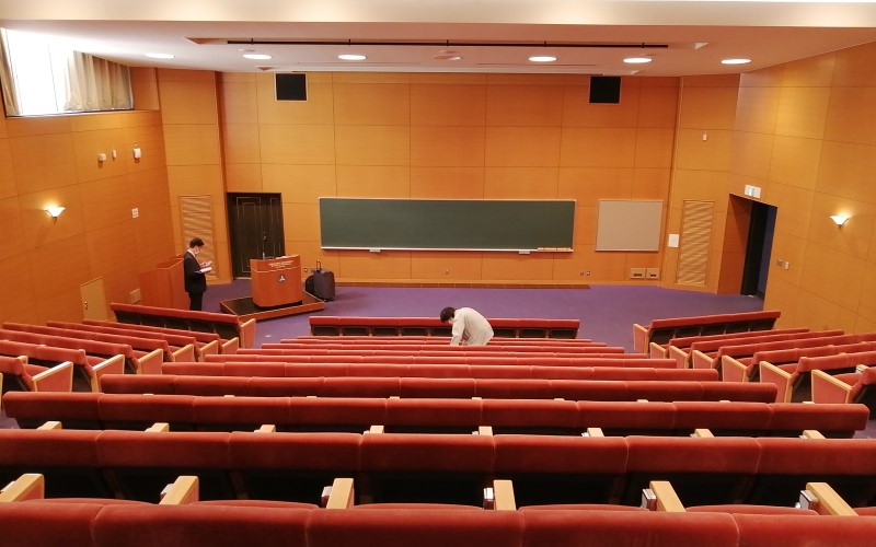 Zoomハイブリッドセミナー会場